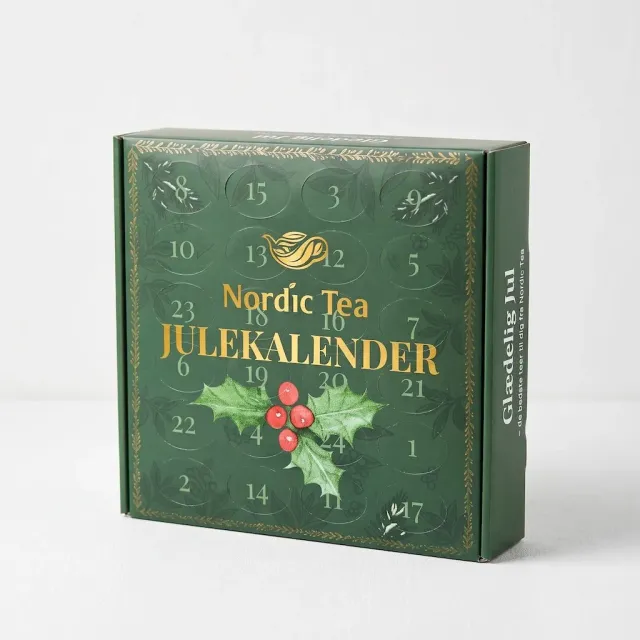 Nordic Tea Te Julekalender 2026 24 låger løs te