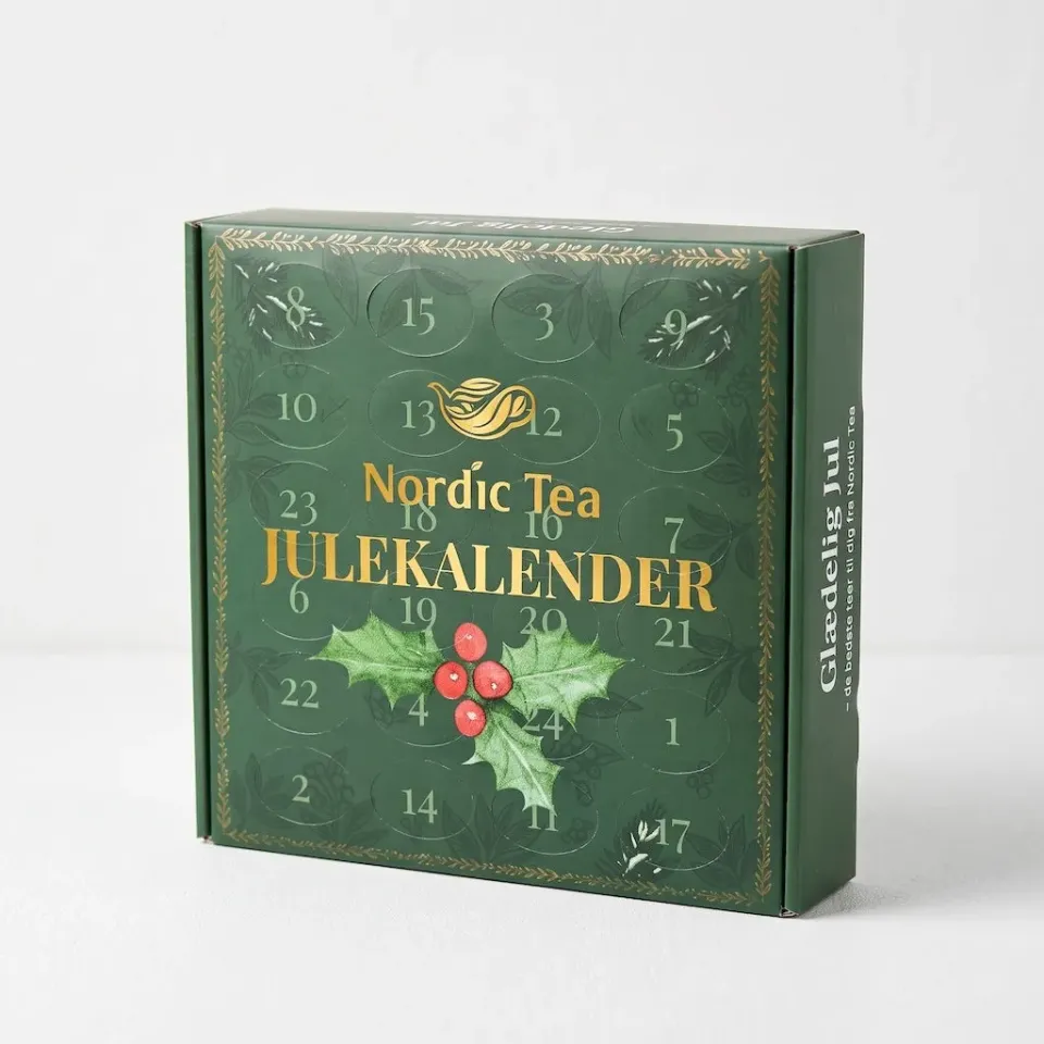 Nordic Tea Te Julekalender 2026 24 låger løs te