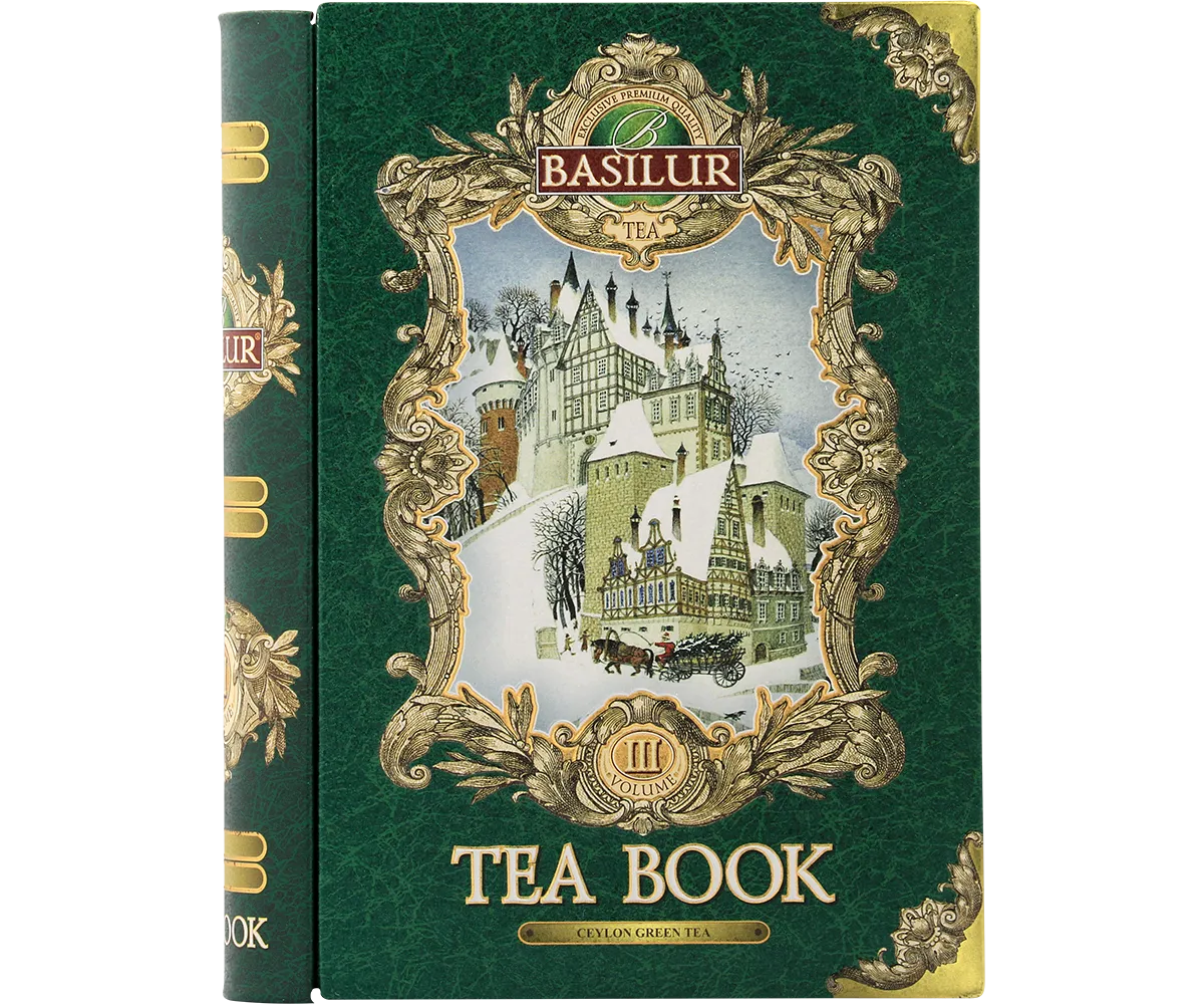 Basilur Tea Book III Fruity grøn te 100g jordbær