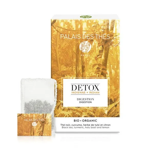 Palais des Thés Indian Detox sort te tedåse 120 g krydret