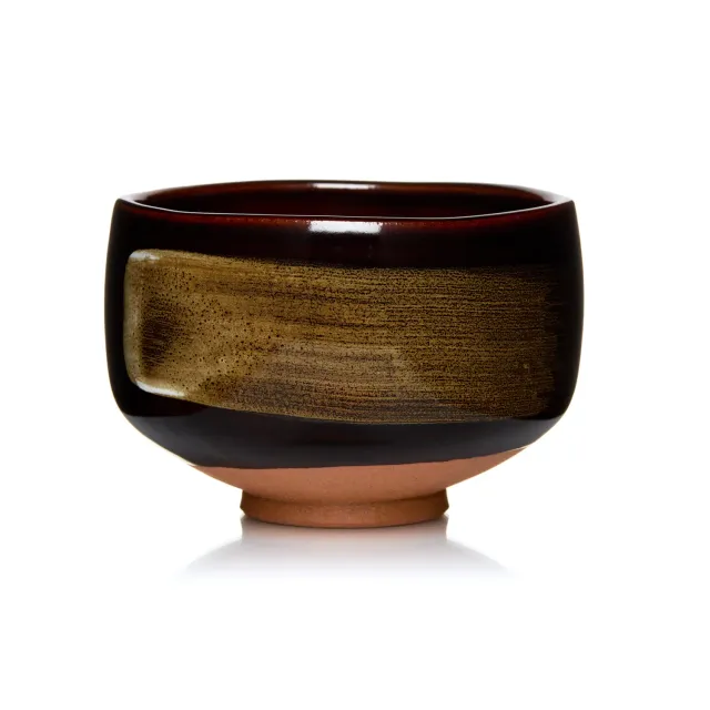 Palais des Thés Ame Chawan matchaskål karamelglasur