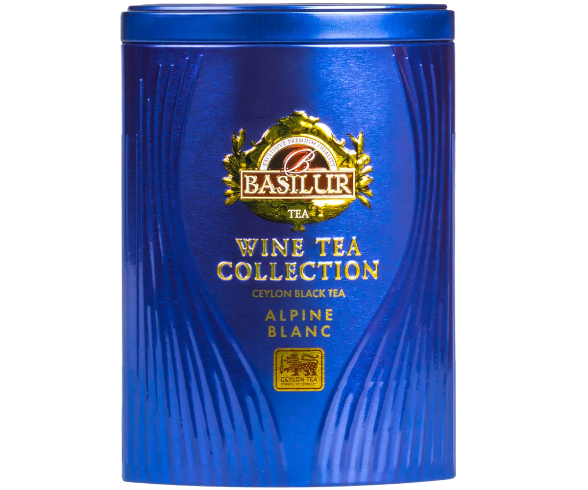 Basilur Wine Tea Alpine Blanc te 75g alkoholfri