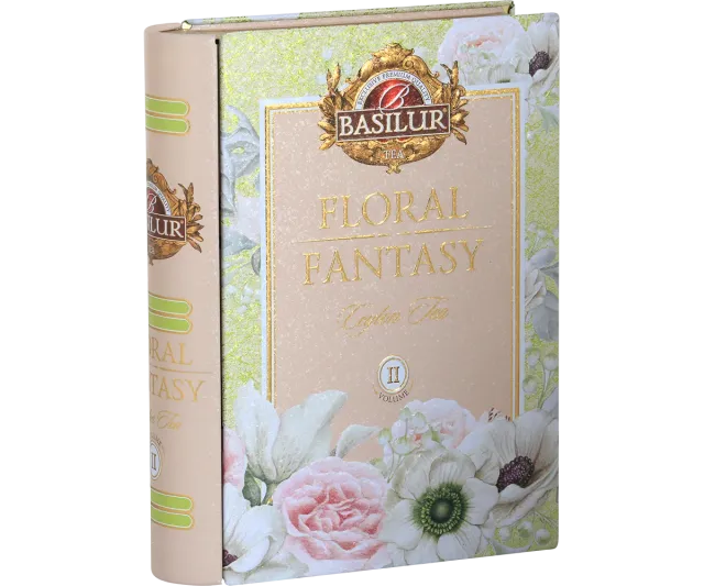 Basilur Floral Fantasy Volume II grøn te 100g lime
