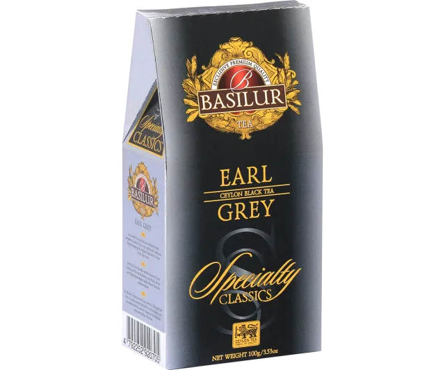 Basilur Specialty Classics Earl Grey løs te 100g bergamot