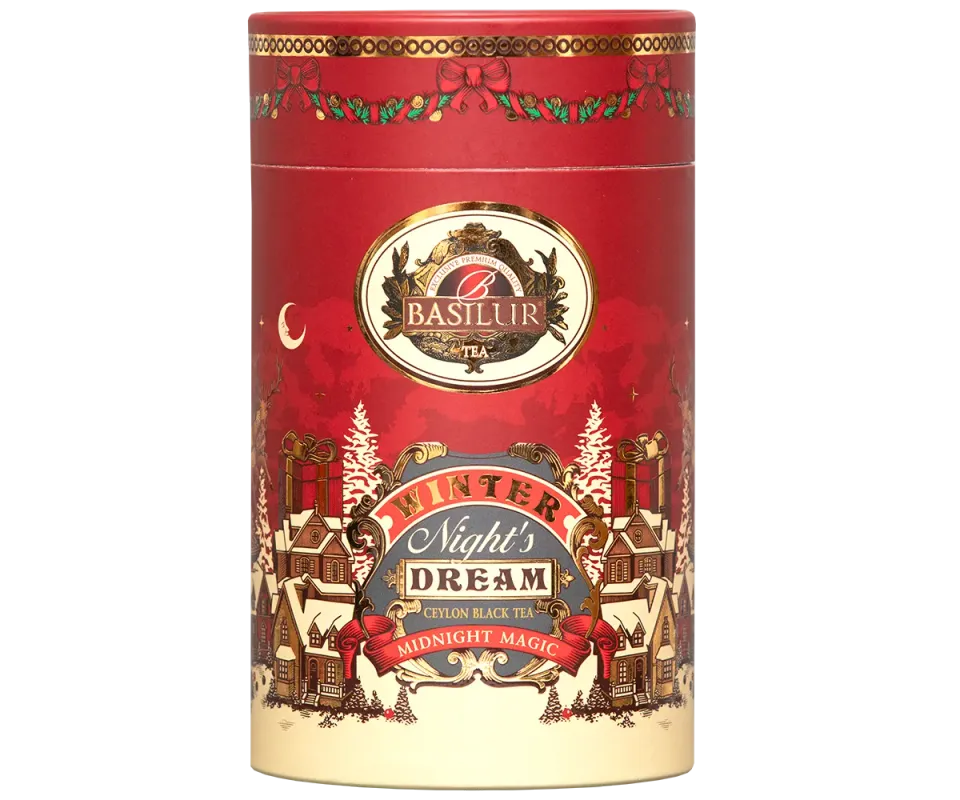 Basilur Winter Night's Dream Midnight Magic sort te 75g