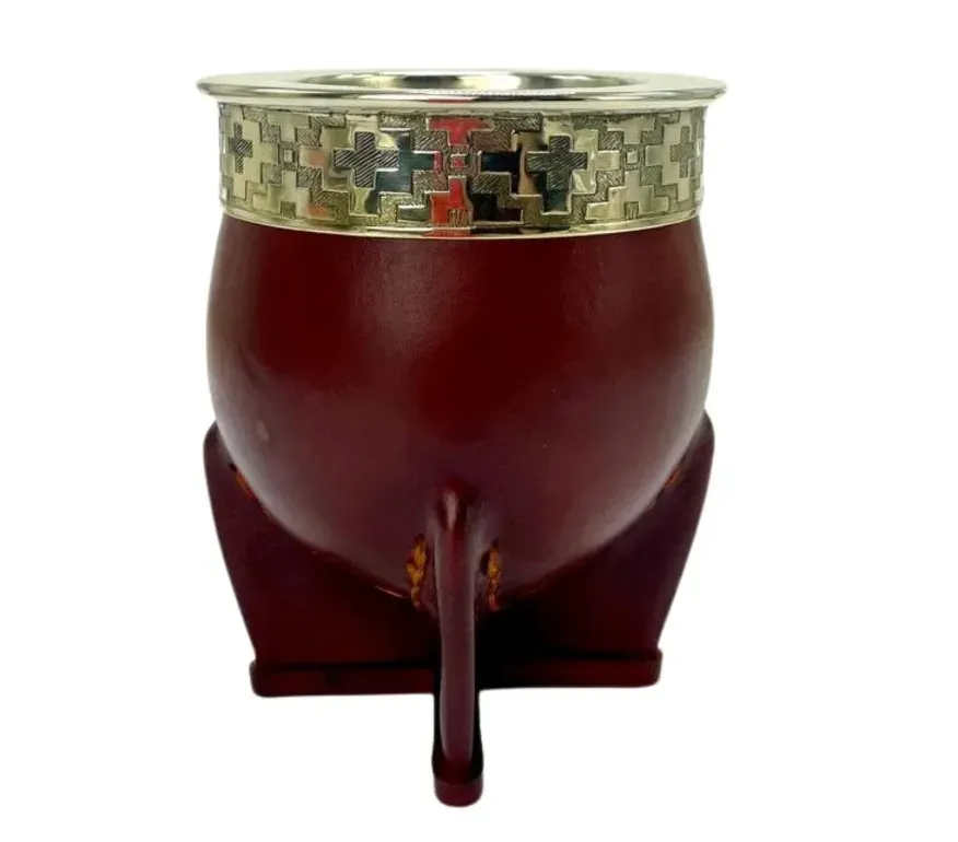 Mate Shop Danmark Imperial matekop kalabas sort ornamenteret