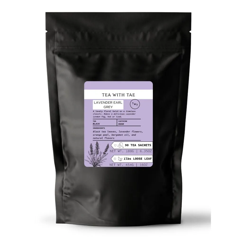 Tea with Tae Lavender Earl Grey te bergamot lavendel