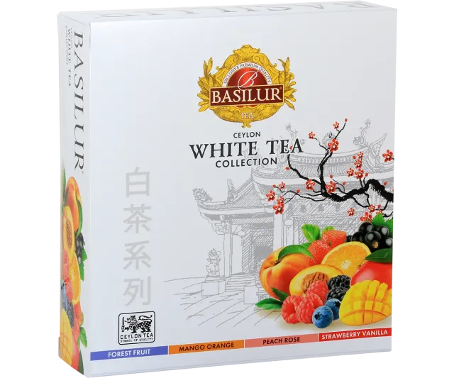 Basilur White Tea Collection hvid te 40 breve