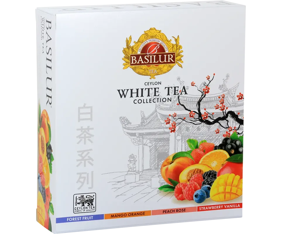 Basilur White Tea Collection hvid te 40 breve