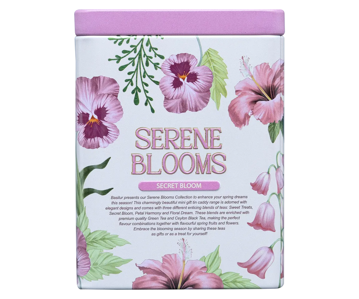 Basilur Serene Blooms Secret Bloom te 75g blomstret