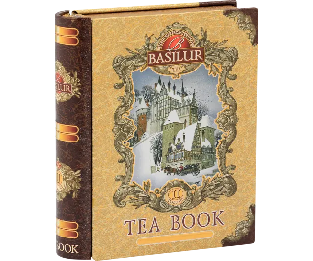Basilur Mini Tea Book II papaya sort te 5 pyramidebreve