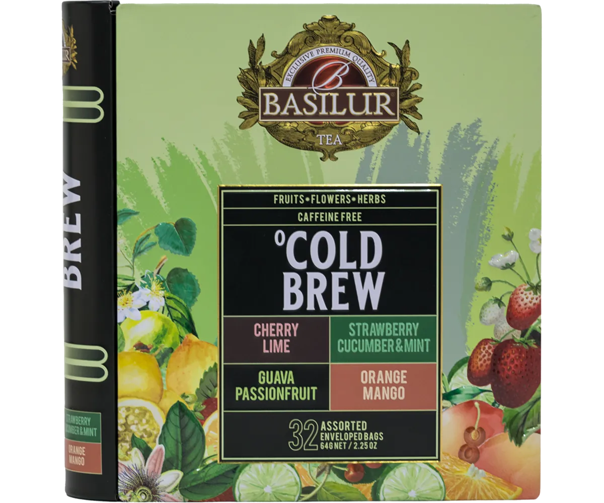 Basilur Cold Brew frugtte 32 breve 4 smage