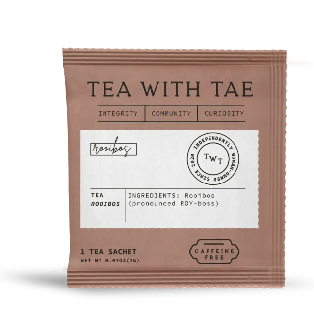 Tea with Tae Rooibos te 50 breve koffeinfri vanilje