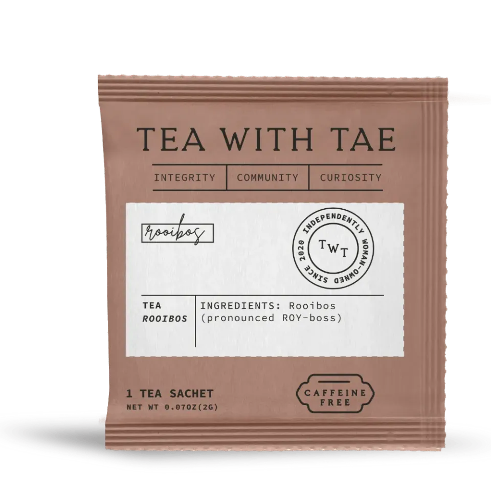 Tea with Tae Rooibos te 50 breve koffeinfri vanilje