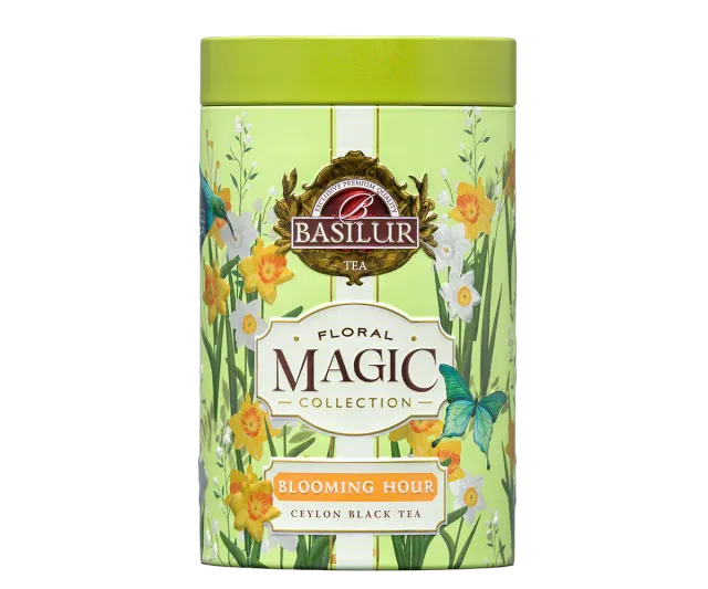Basilur Floral Magic Blooming Hour sort te 75g blomst
