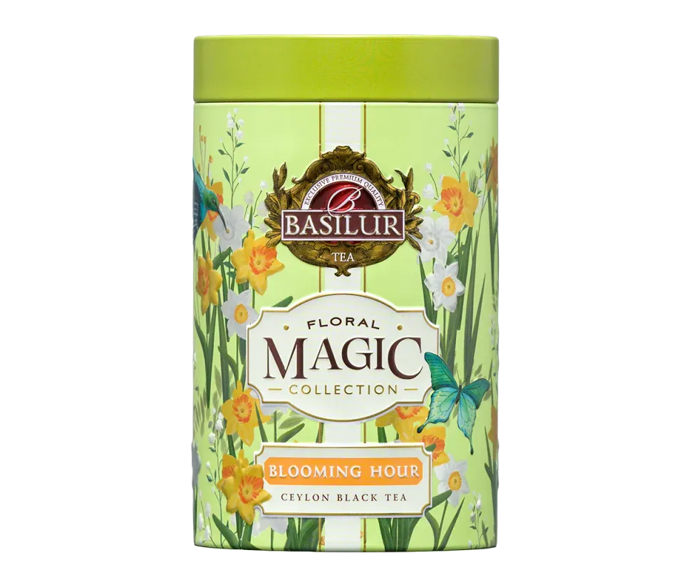 Basilur Floral Magic Blooming Hour sort te 75g blomst