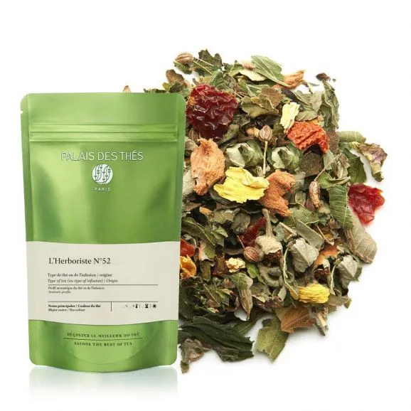 Palais des Thés L'Herboriste N°52 urtete 100 g pebermynte