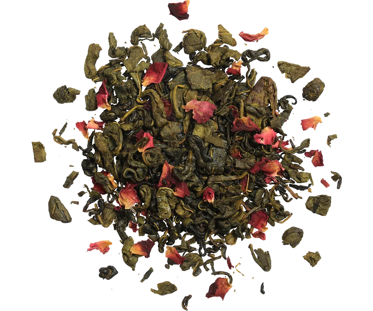 Basilur Floral Fantasy Volume III grøn te 100g kirsebær