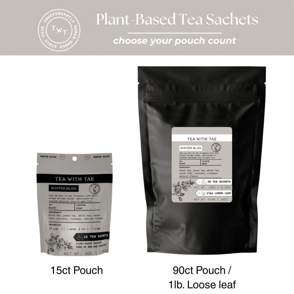 Tea with Tae Winter Bliss te 30 breve chokolade
