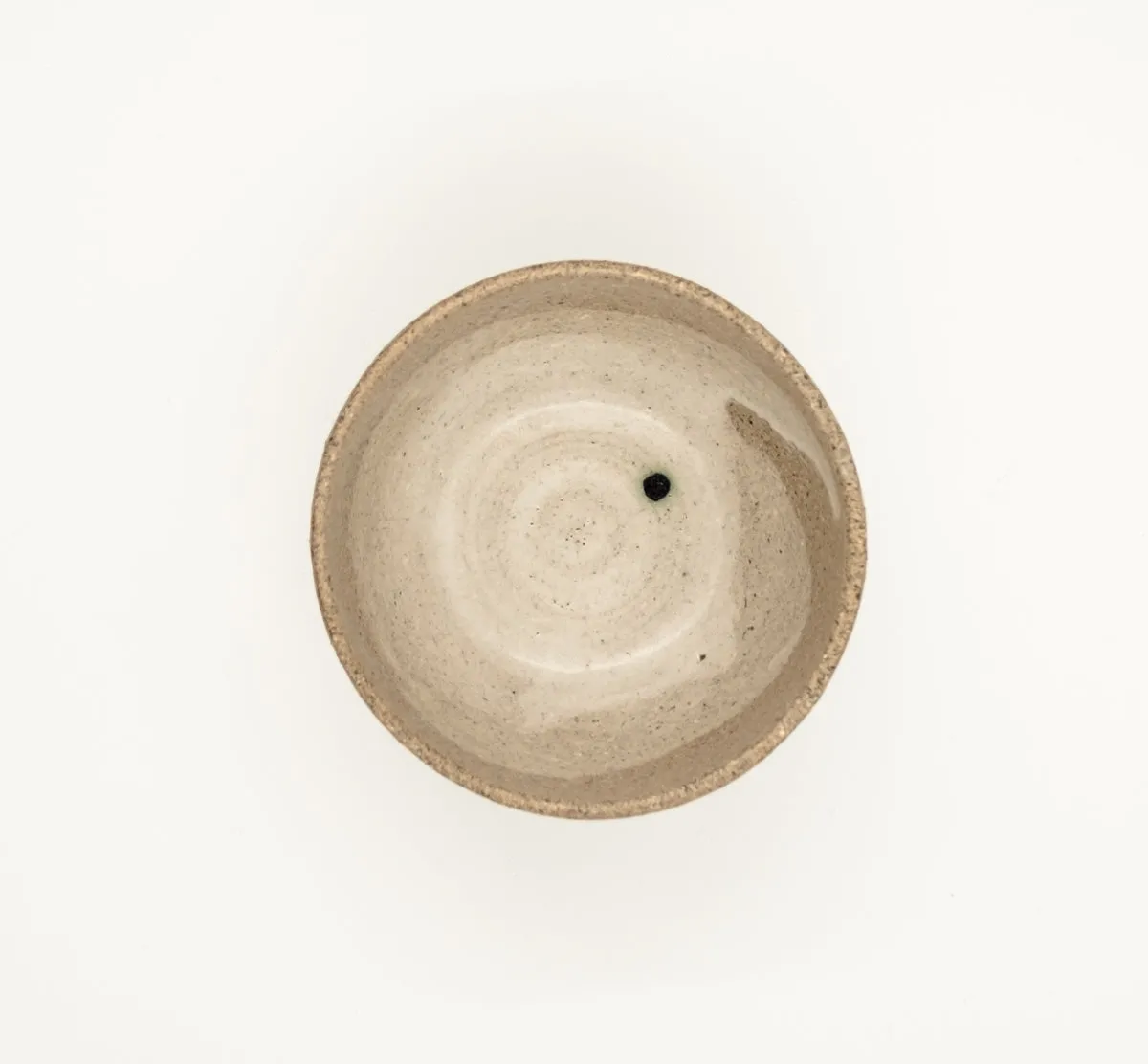 Tyst Te Chawan matcha skål hvid stentøj