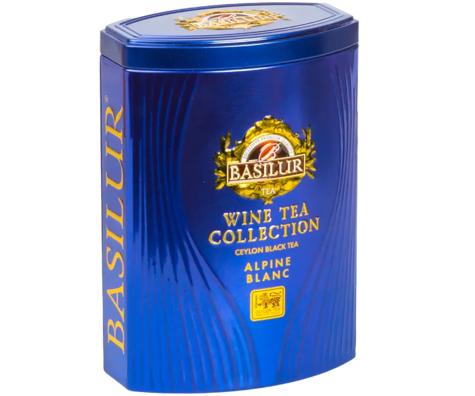 Basilur Wine Tea Alpine Blanc te 75g alkoholfri