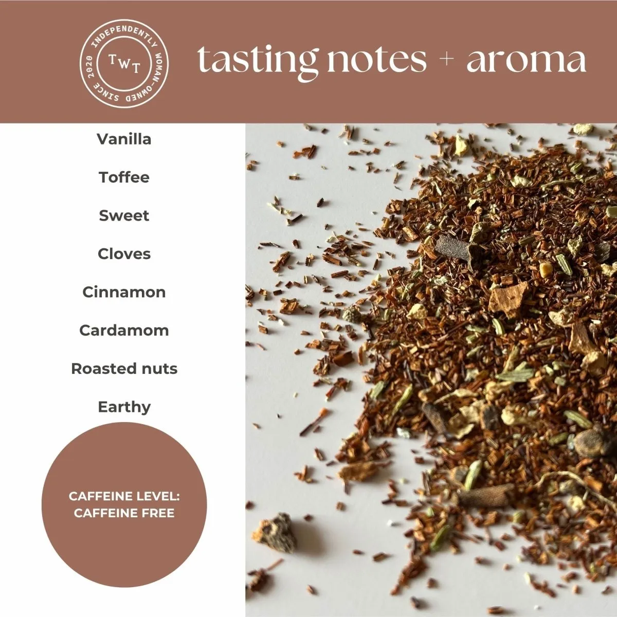 Tea with Tae Rooibos Chai te 5 breve krydret