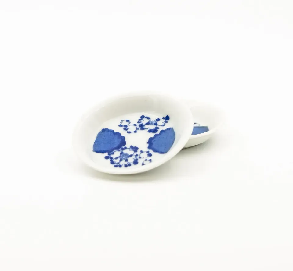 Tyst Te Sakura Blossom tallerken vintage 7,3 cm