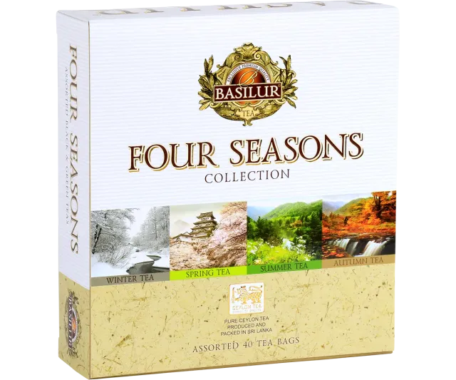 Basilur Four Seasons Assortment te 40 breve 4 smage