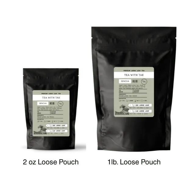 Tea with Tae Sencha Green løs te 57g japansk