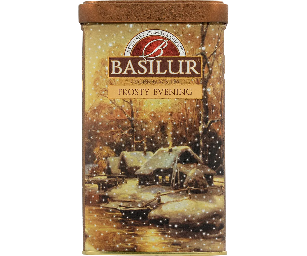 Basilur Frosty Evening sort te 85g vinter