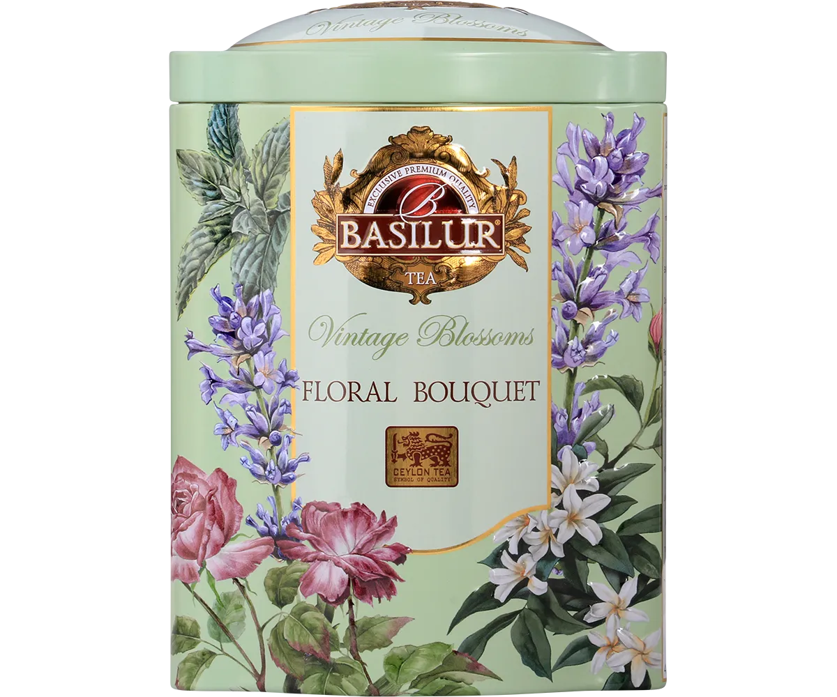 Basilur Vintage Blossoms grøn te 100g blomst