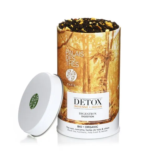Palais des Thés Indian Detox sort te tedåse 120 g krydret