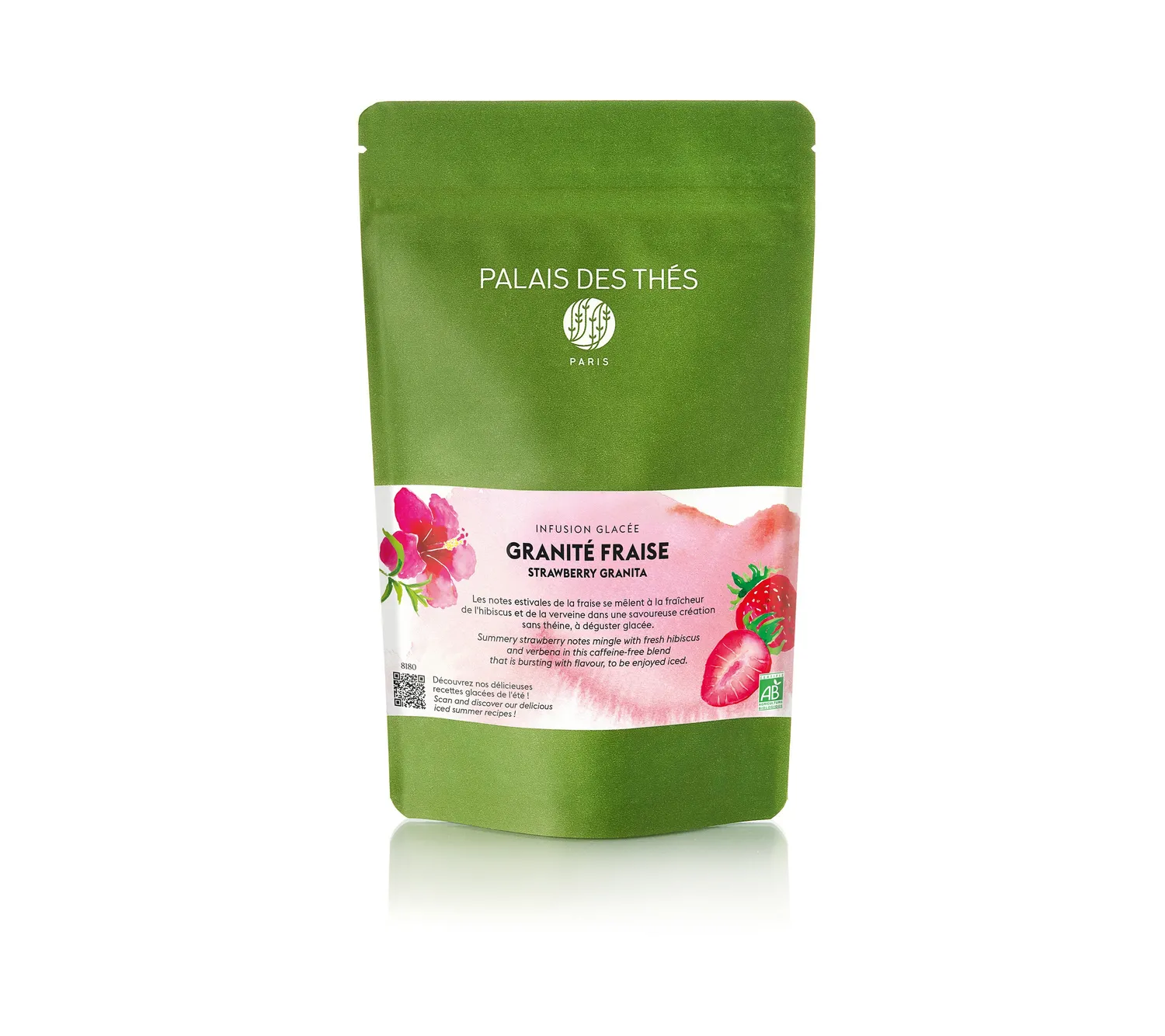 Palais des Thés Strawberry Granita urtete 100 g øko