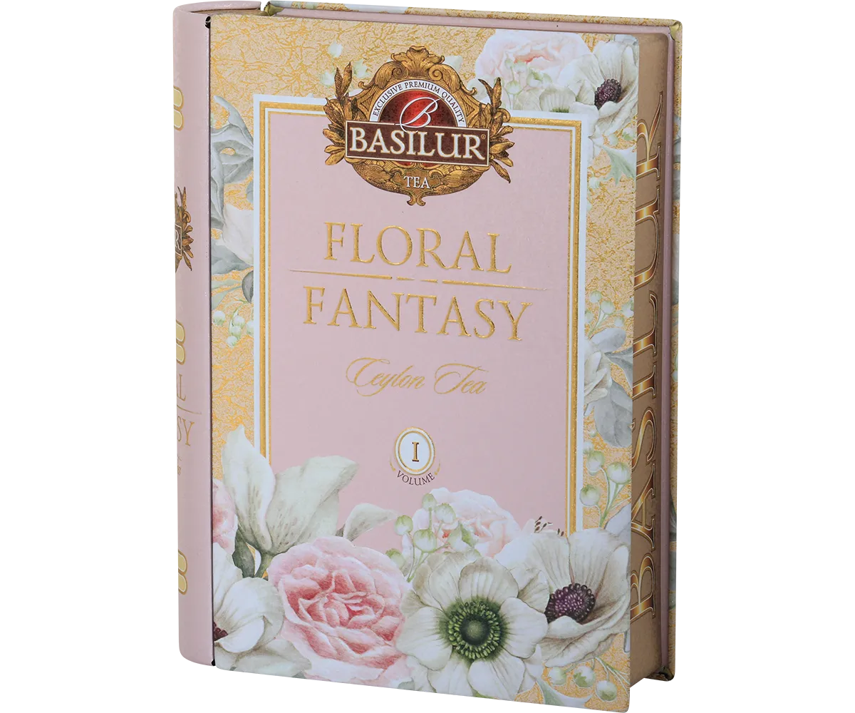 Basilur Floral Fantasy Vol I grøn te 100g løs blomst