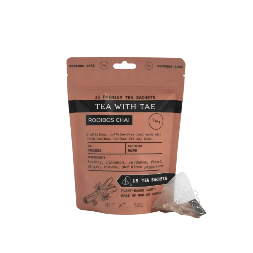 Tea with Tae Rooibos Chai te 30 breve koffeinfri