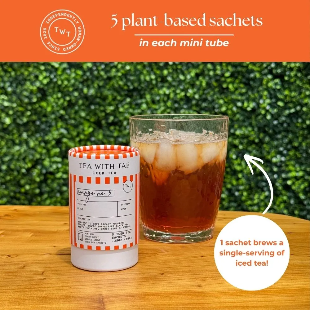 Tea with Tae Mango No. 5 sort iste 5 breve mango