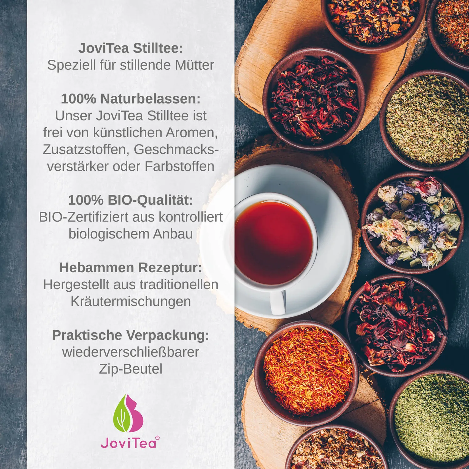 JoviTea Ammete bio med si