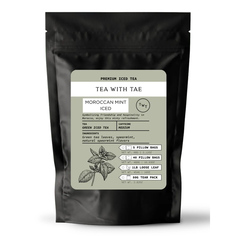 Tea with Tae Classic Black iste løs te 85g kraftig