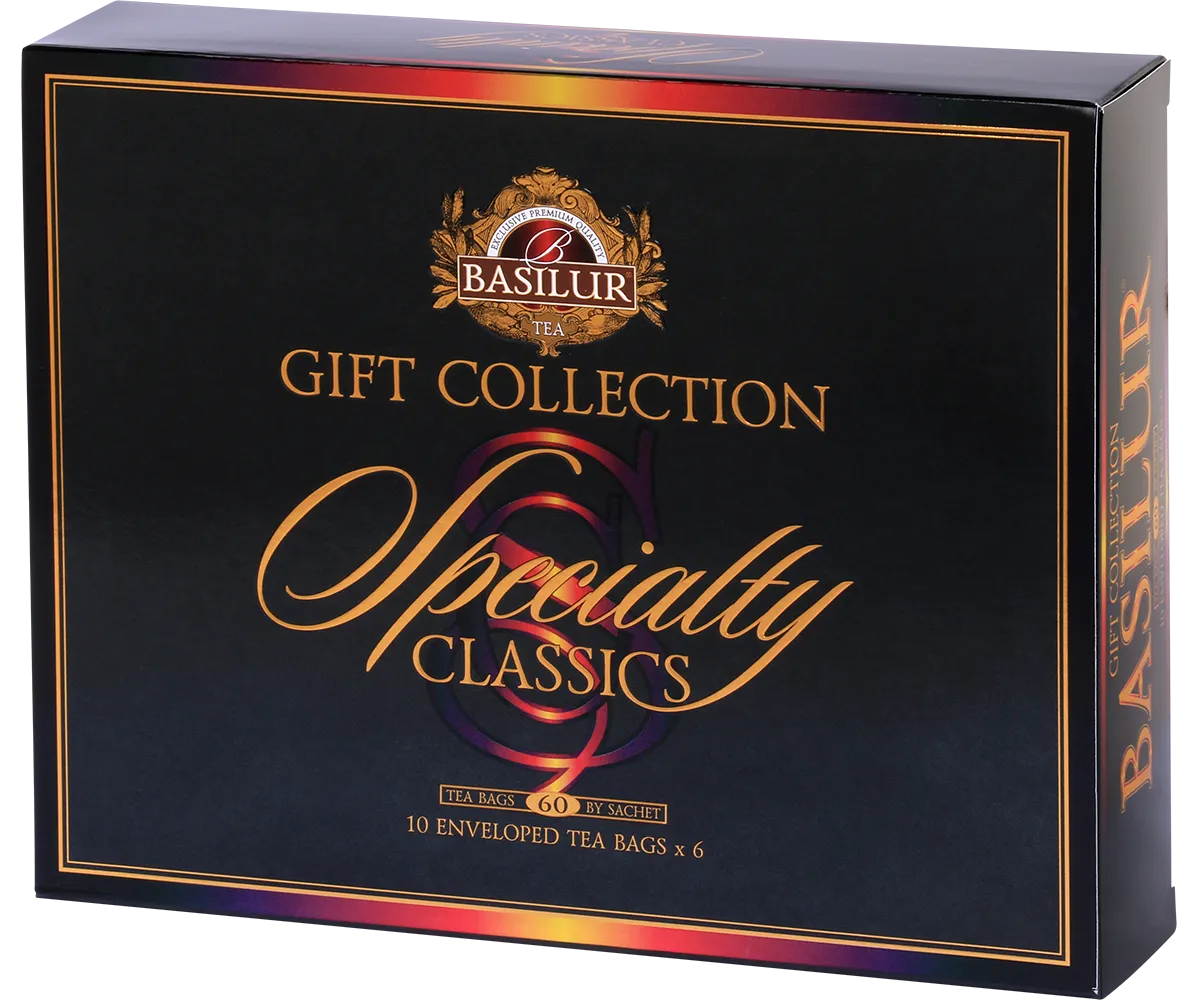 Basilur Specialty Classics assorteret te 60 breve 6 smage
