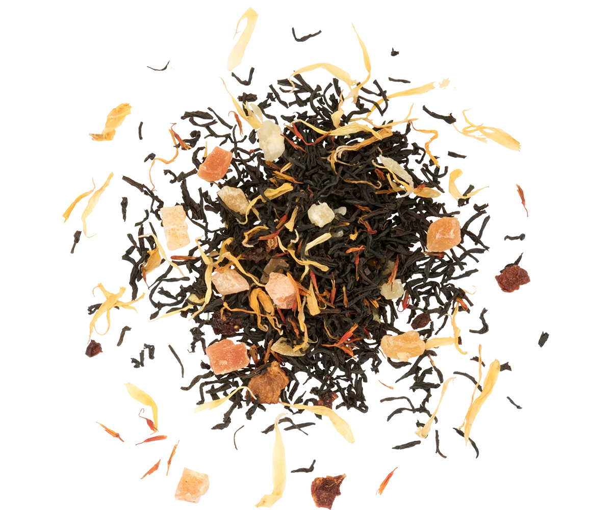 Basilur Mini Tea Book II papaya sort te 5 pyramidebreve
