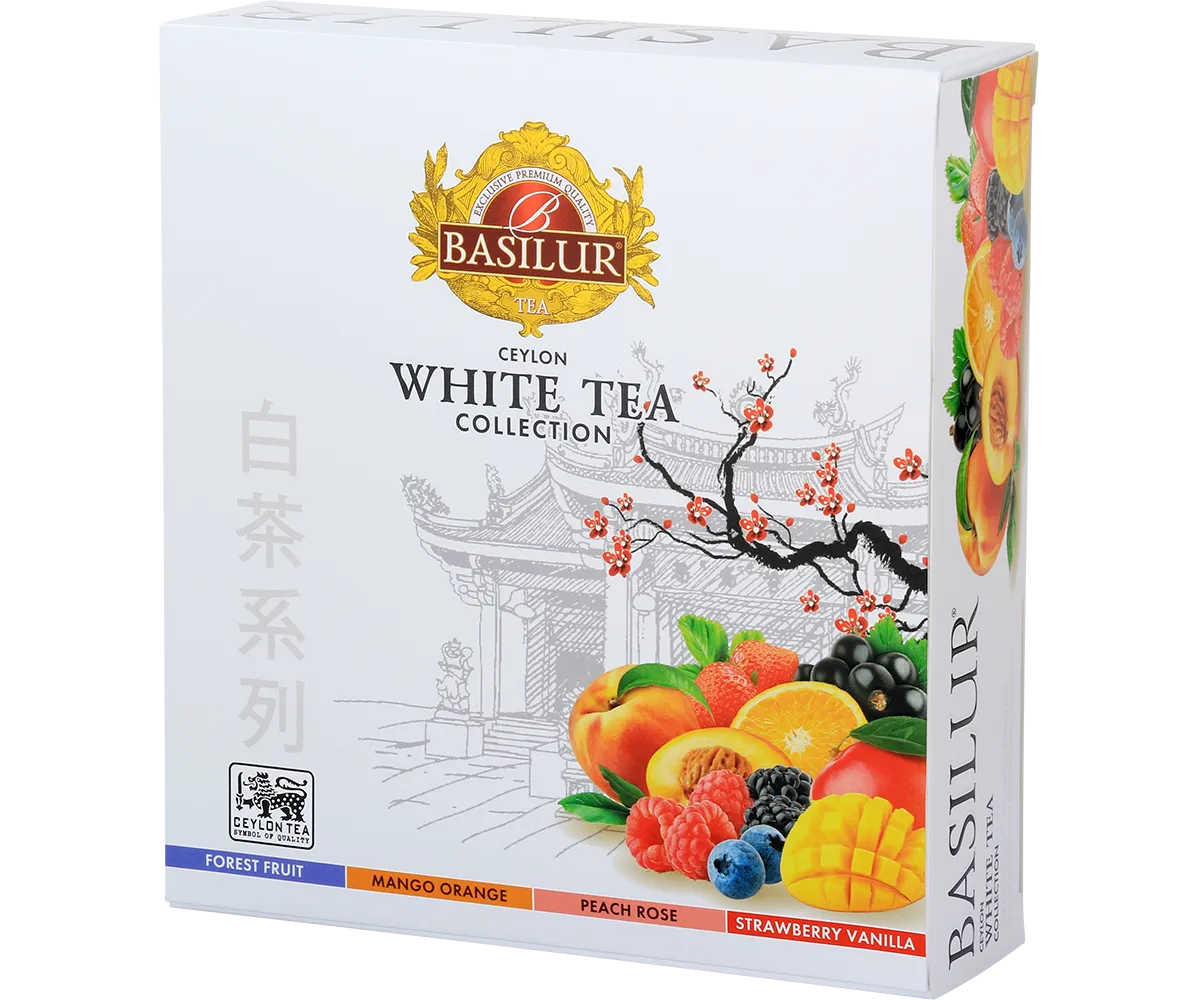 Basilur White Tea Collection hvid te 40 breve