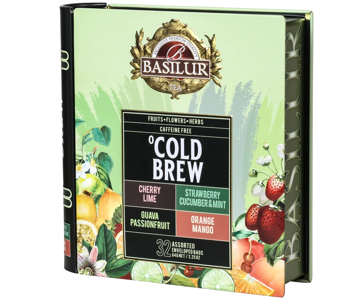 Basilur Cold Brew frugtte 32 breve 4 smage