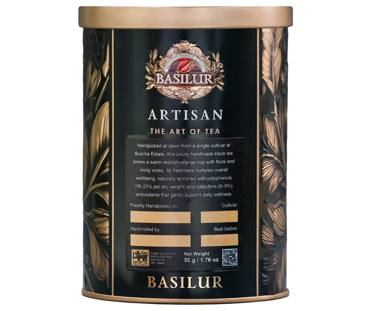 Basilur Silver Tips hvid te TRI 2043 knopte mild