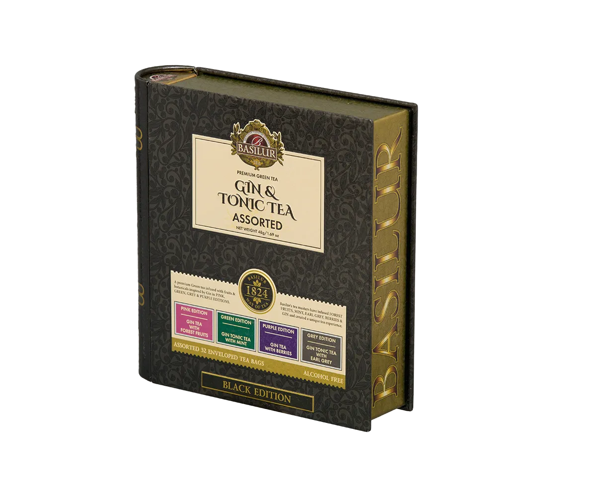 Basilur Gin Tonic Tea Black Limited te 32 breve citrus