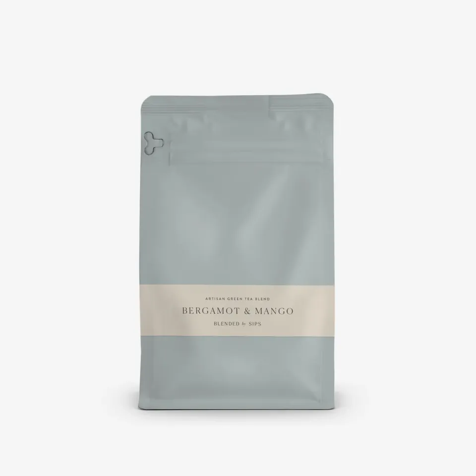 By SIPS Bergamot Mango grøn te sencha