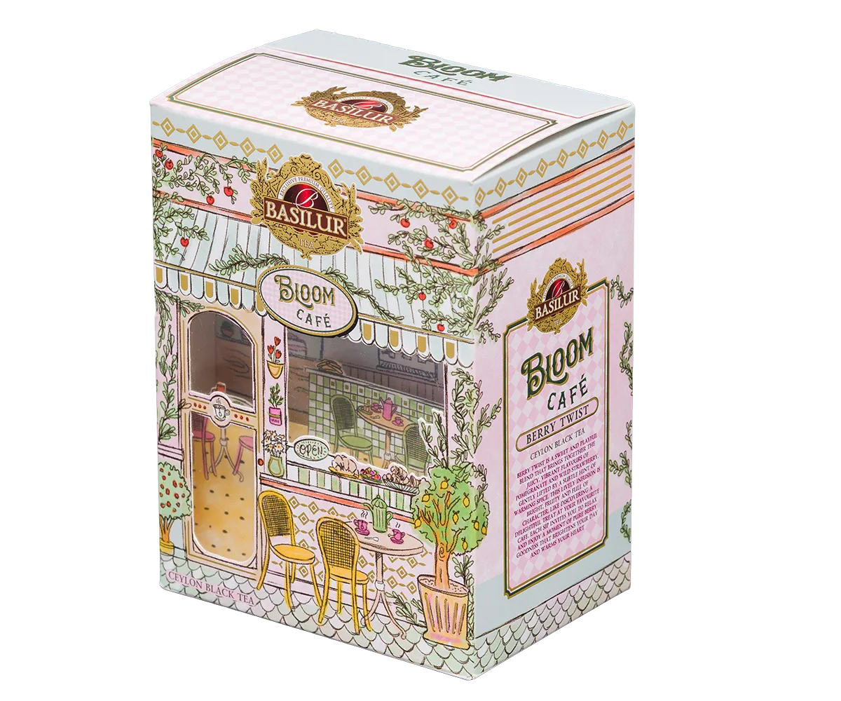 Basilur Berry Twist sort te 75g bær