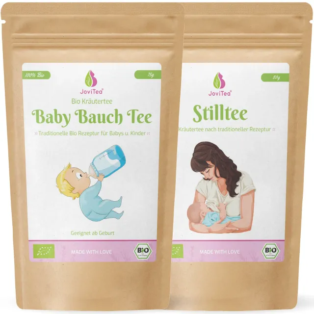 JoviTea Mama & Baby tesæt øko 2 stk