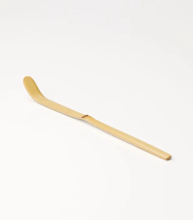 Tyst Te Chashaku matcha ske bambus håndlavet