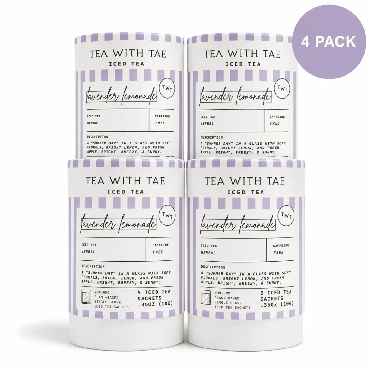 Tea with Tae Lavender Lemonade is-te 5 breve lavendel