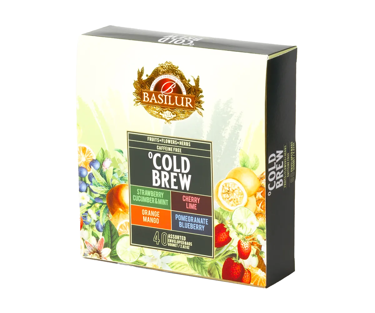 Basilur Cold Brew kold te 40 breve frugt